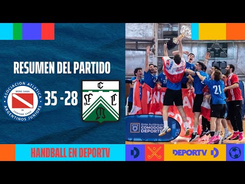 ¡ARGENTINOS JUNIORS CAMPEÓN! Nacional de Clubes B | 35-28 vs Ferro en la final | Handball masculino