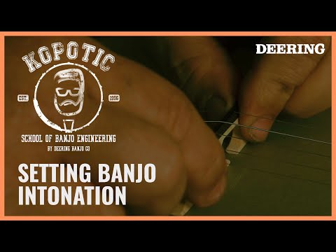 How To Set Your Banjo Intonation