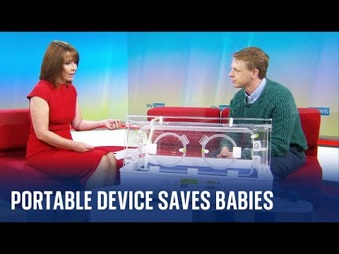 Ukraine: Folding incubator invented by student saving hundreds of lives