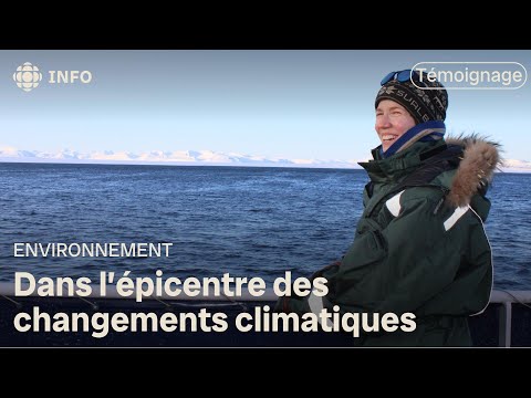 Les glaciers du Svalbard témoins des changements climatiques