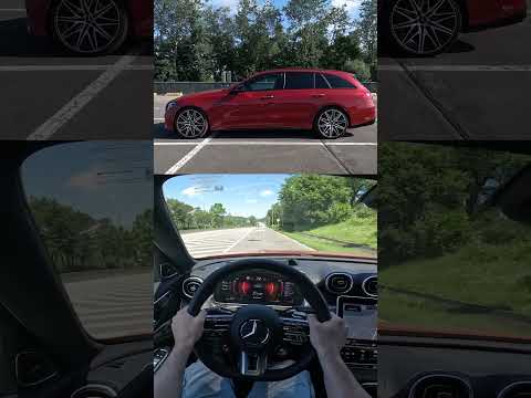 MERCEDES AMG C43 4MATIC BREAK ACCELERATION 0-100 KM/H 4,4 SEC