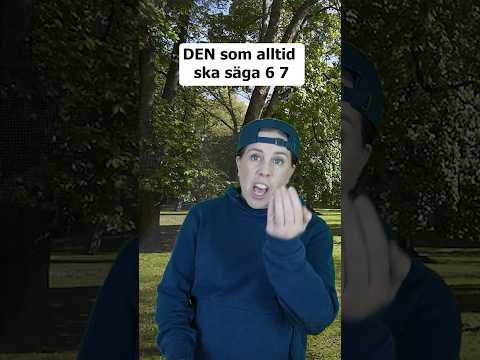 Känner ni också DEN personen? 😅 #humor #67 #sixseven