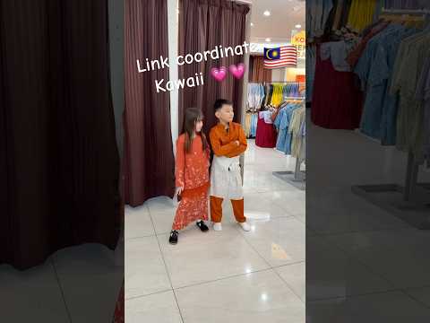 Bajmalayu and Bajkurun, traditional Malaysian costumes!Happy Day😍❤️so cute JAPANESE GIRL＆BOY