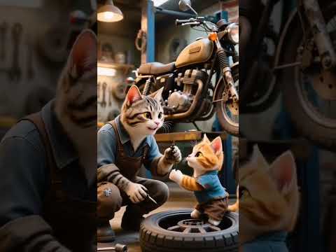 The Raincoat of Human Love✨ #cat #viralvideo #shortvideo