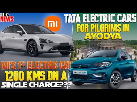 Xiaomi's 1st Electric Car | TATA Electric Cars in Ayodya | Electric Vehicles India