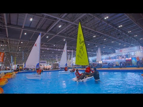 Activity Pool and Beach at Boating & Watersports Holiday Show 2018