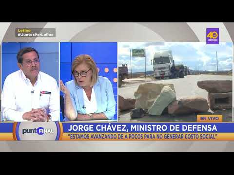 ? Entrevista a Jorge Chávez Cresta, ministro de Defensa
