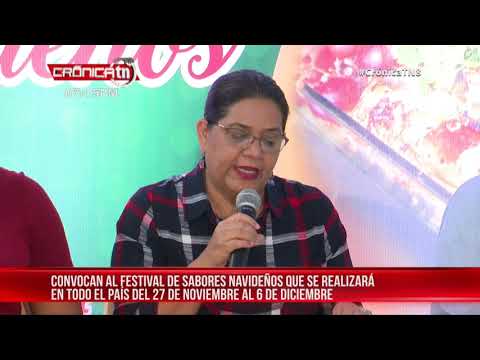 Anuncian Festival de Sabores Navideños 2020 en Nicaragua
