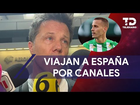 Directiva de Rayados llega a España para firmar a Sergio Canales