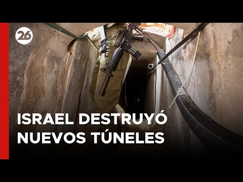 MEDIO ORIENTE | Israel informa que destruyó nuevo túneles de Hamás en Gaza