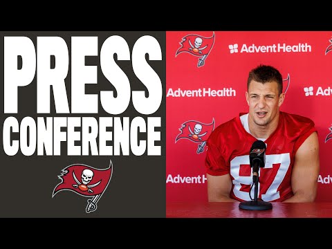 Rob Gronkowski on Facing LB Von Miller, Los Angeles Rams | Press Conference video clip