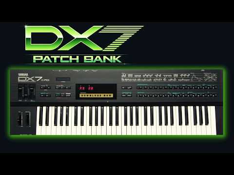 Yamaha DX7 Patch Bank with 80s Magic | Download now! (also works in Dexed)