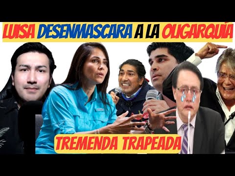 Luisa González destapa la olla de grillos de Lasso y la oligarquía