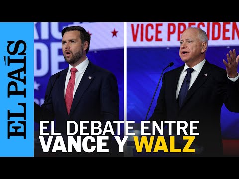 EE UU | El debate presidencial entre JD Vance y Tim Walz | EL PAÍS