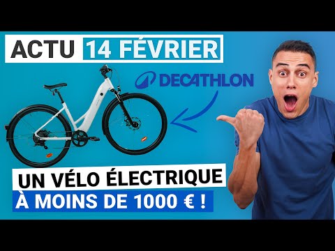 Un vélo électrique à moins de 1000 € ! Decathlon envoie du lourd !