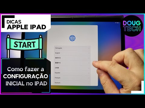 Como fazer a CONFIGURAÇÃO INICIAL no IPAD (Passo a Passo)