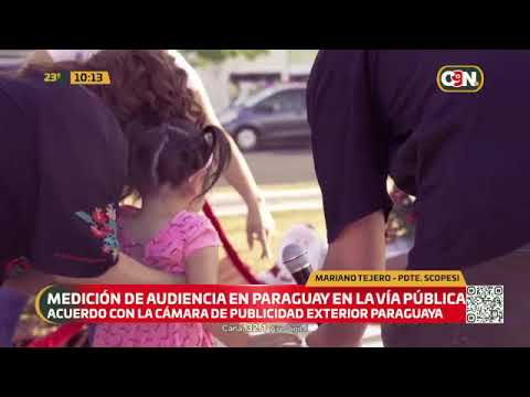 Medición de audiencia en Paraguay en la vía pública