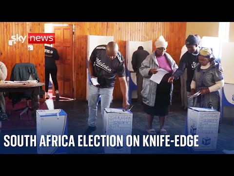 South Africa election: Polls close after high turnout amid fears ANC could lose its majority
