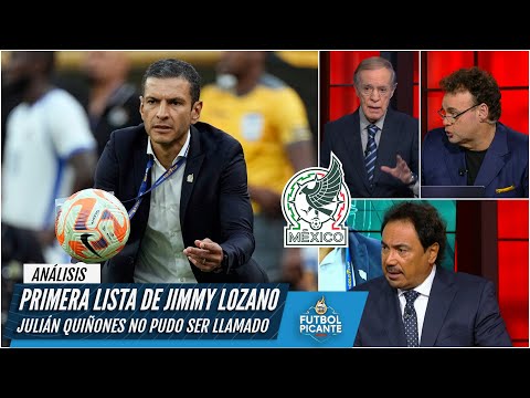 SELECCIÓN MEXICANA Primera convocatoria de Lozano sin Chucky Lozano ni Tecatito | Futbol Picante