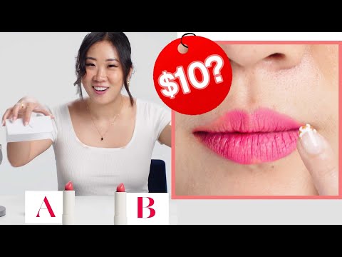 Lipstick Expert Guesses Cheap vs Expensive Lipstick | Price Points | Allure