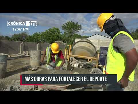 Así avanza la reconstrucción del Polideportivo «Modesta Alvarado» en Rivas - Nicaragua