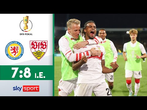 IRRES Spiel endet im Elfmeter-KRIMI! | Eintracht Braunschweig - VfB Stuttgart | Highlights DFB Pokal