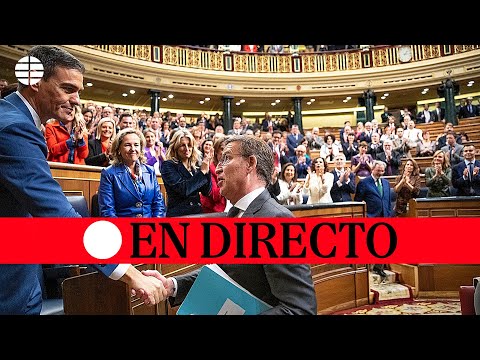 DIRECTO | Sánchez y Feijóo acuden a la sesión de control al Gobierno en el Congreso