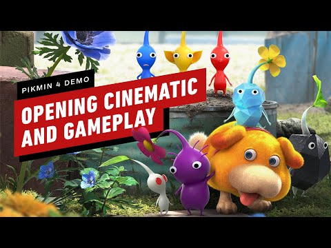 Pikmin 4 Demo - Opening Cinematic and Introduction Gameplay