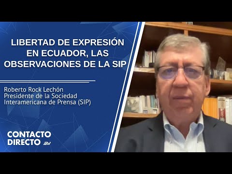 Entrevista con Roberto Rock - Pdte. Sociedad Interamericana de Prensa (SIP) | Contacto Directo