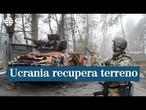 Los ucranianos recuperan terreno en el centro del país