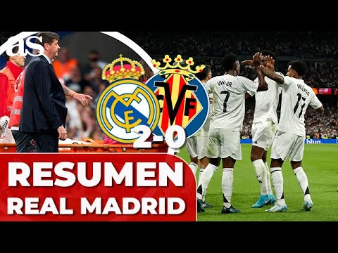 RESUMEN y GOLES del REAL MADRID 2 - VILLARREAL 0 | NARRACIÓN CARRUSEL | LESIÓN CARVAJAL