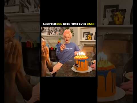 he never celebrated his birthday before until today... 🥺