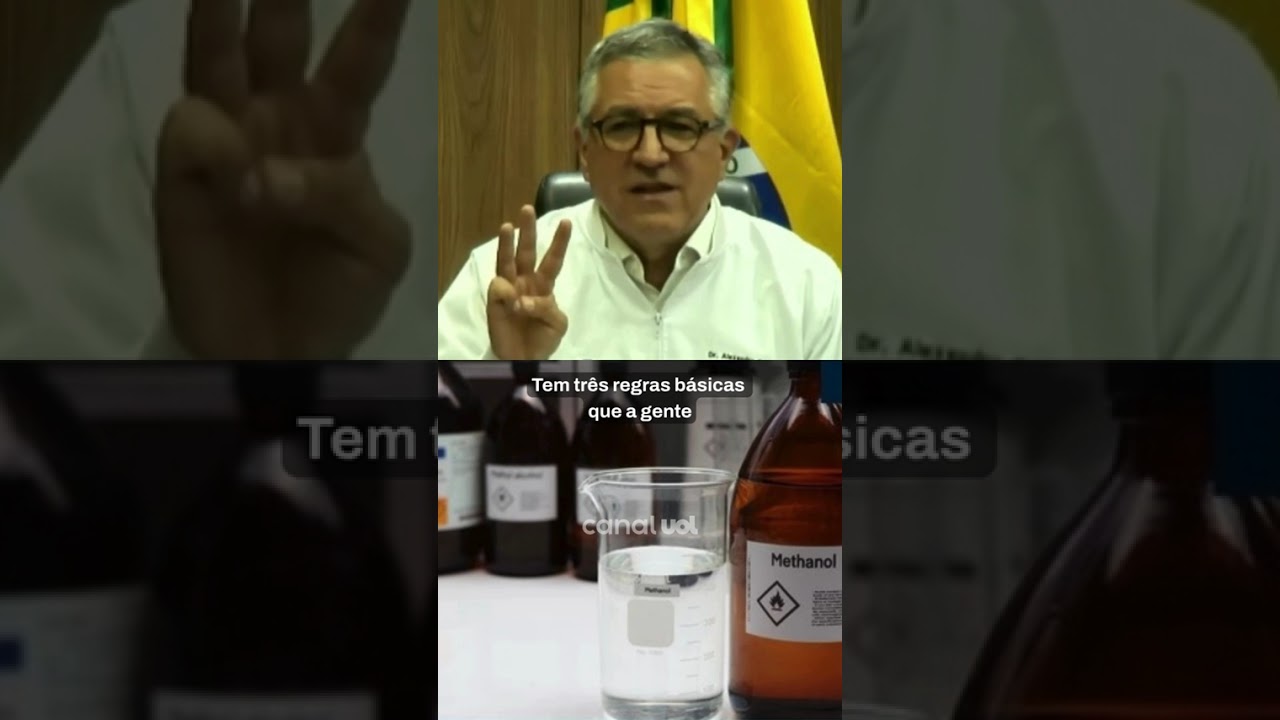 Caso metanol Ministro alerta sobre destilados após contaminações Situação anormal