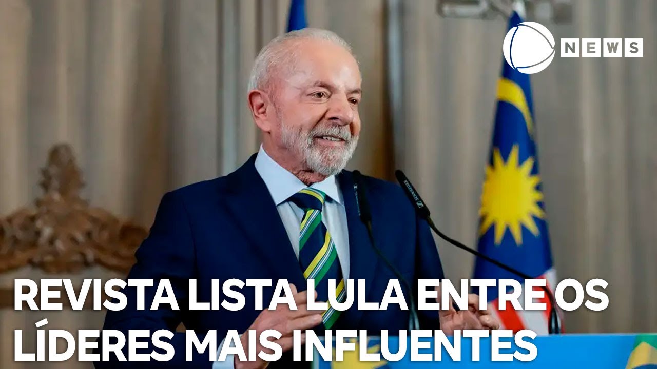 Revista Time lista Lula entre os 100 líderes climáticos mais influentes  TV Online Revista Time lista Lula entre os 100 líderes climáticos mais influentes