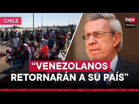 CHILE confirma VUELO DE REPATRIACIÓN de VENEZOLANOS varados en FRONTERA con Perú