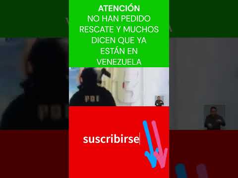NO HAN PEDIDO RESCATE POR EL MILITAR VENEZOLANO SECUESTRADO EN #CHILE