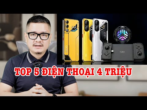 Top 5 điện thoại 4 triệu chọn Gaming, Pin trâu, 5G, thương hiệu hay đồng đều?