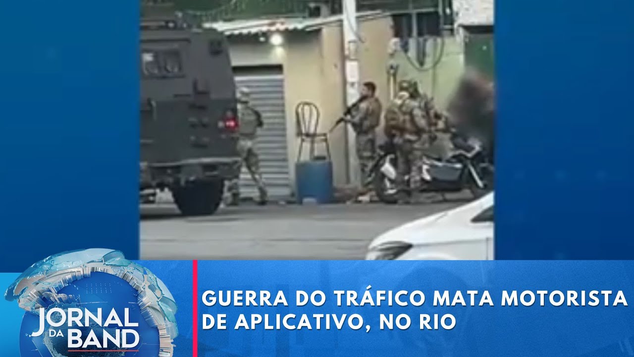 Guerra do tráfico mata motorista de aplicativo no Rio