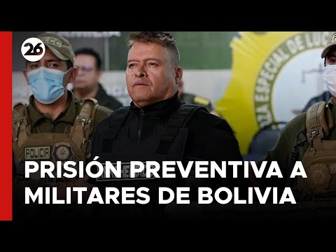 Bolivia: prisión preventiva a militares por fallido “golpe”