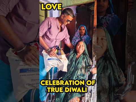 இதுதான் உண்மையான தீபாவளி கொண்டாட்டம் #shorts #humanity