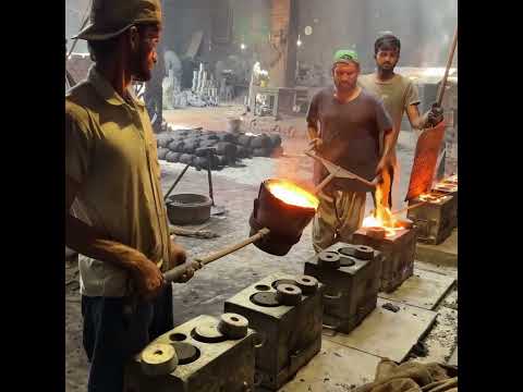 Molten <strong>Metal</strong> to Engine Sleeve — Incredible Casting Process 🔥