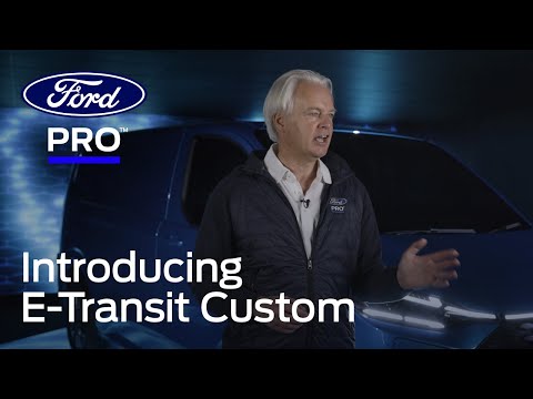 Hans Schep Introduces New All-Electric Ford E-Transit Custom