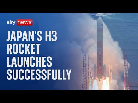 Japan Aerospace Exploration Agency news conference on launch of H3 rocket