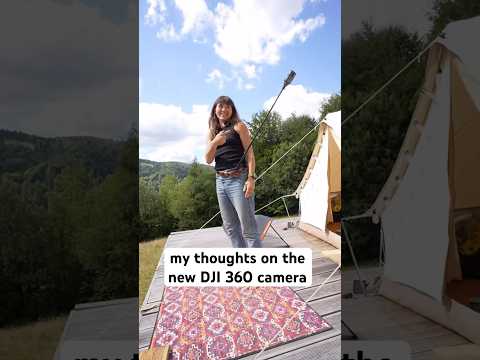 Just got the DJI Osmo 360 😍 (paid partnership)  #djiosmo360 #osmo360 #360camera