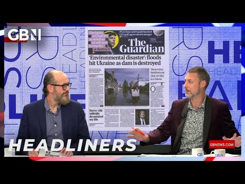 🗞️‘Environmental disaster’: floods hit Ukraine as dam is destroyed🗞️ | Headliners