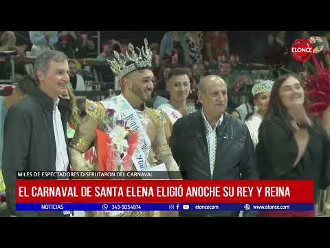 El Carnaval de Santa Elena eligió a su Rey y Reina