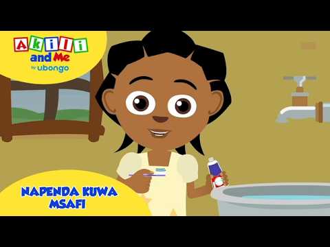 Napenda Kuwa Msafi | Afya na Usafi na Akili | Katuni za Watoto