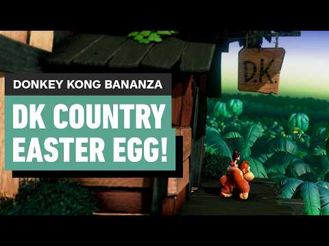 Donkey Kong Bananza - How to Find the Donkey Kong Country Easter Egg