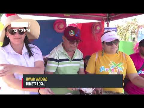 Chinandega: Veraneantes disfrutan sus vacaciones en las playas de Corinto - Nicaragua