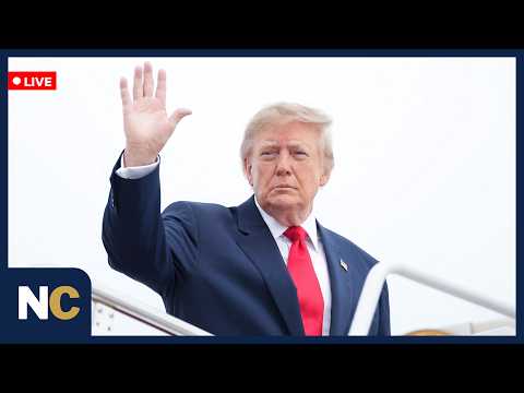 LIVE: White House Exterior as President Donald Trump Prepares to Depart for Georgia Rally | AC1Z